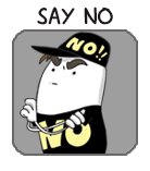 button ways to say no