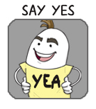 button ways to say yes